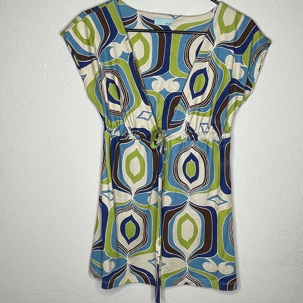 Mist Print Top - Picture 5 of 7